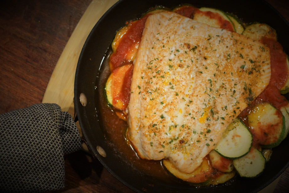 Sizzling Skillet-Seared Cajun Inspired Chicken with Shiitake, Braised  Tomato and Onion - Inspired Edibles